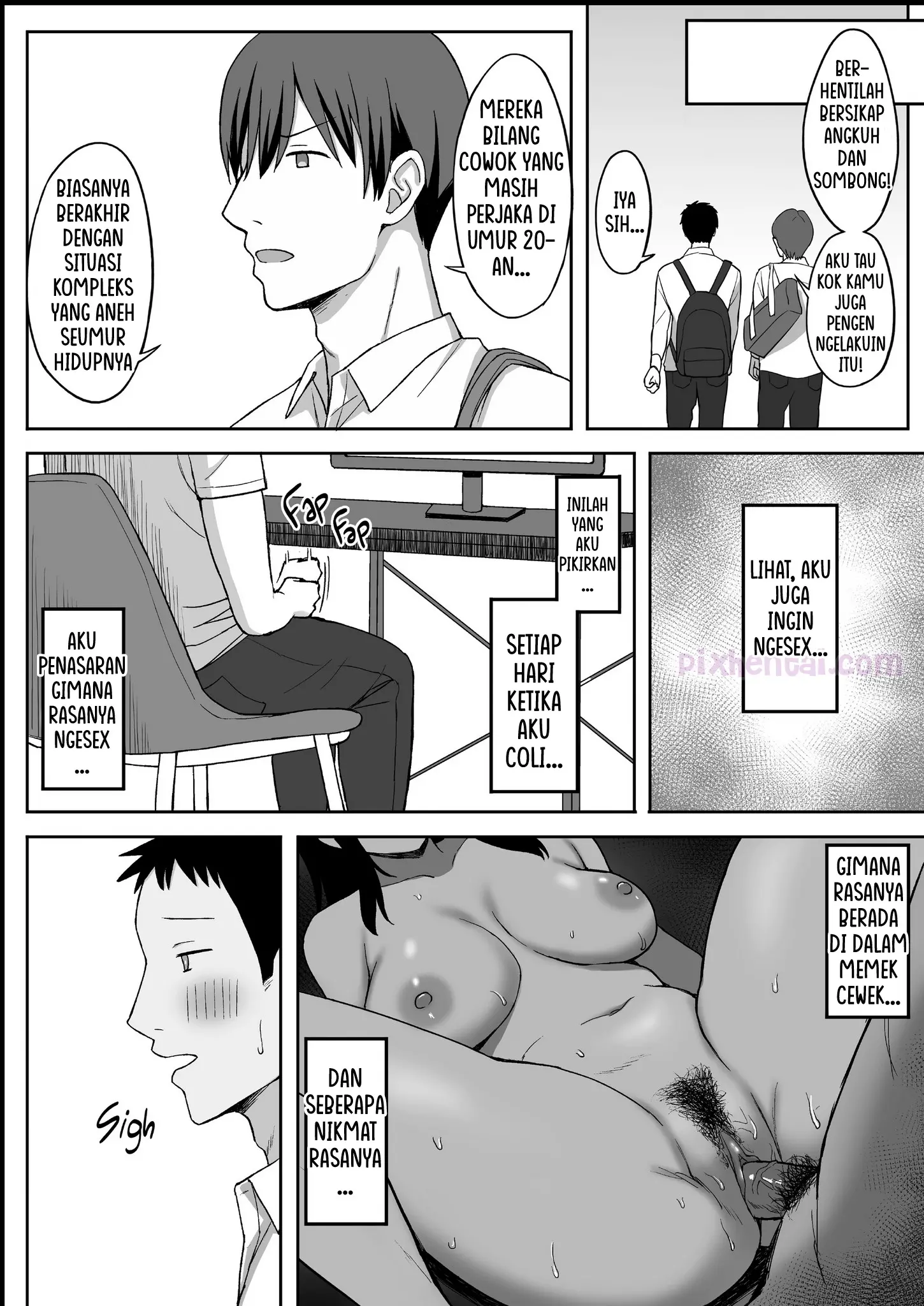 Komik hentai xxx manga sex bokep My Big-Boobed Stalker is Now My Girlfriend 5